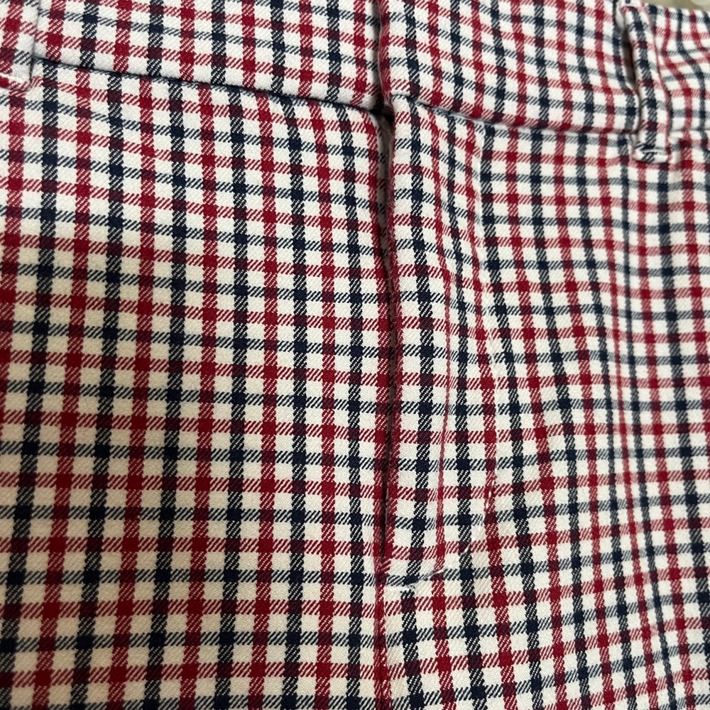 Checkered high rise pixie pants - Picture 3 of 3